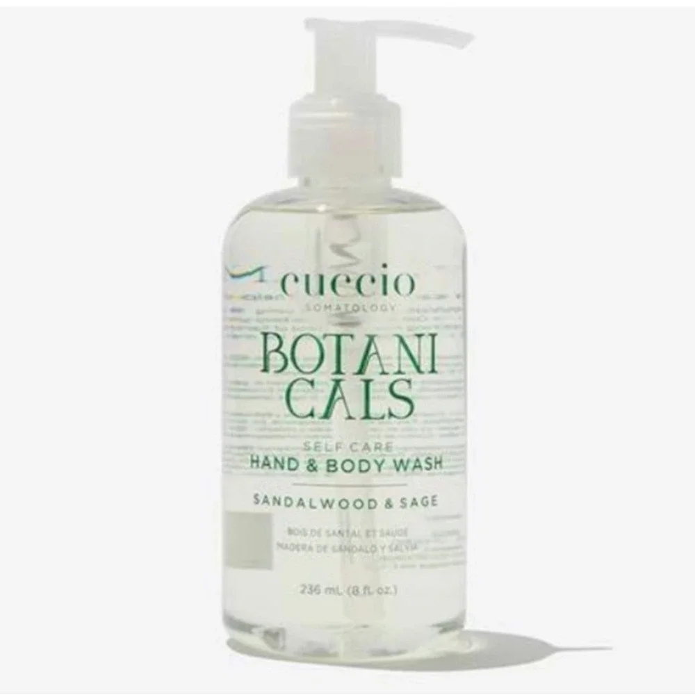 Cuccio Somatology Botanicals Hand and Body Wash Sandalwood & Sage 8oz New Sealed